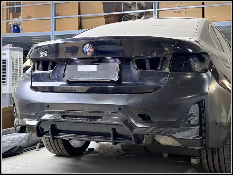 Suitable for Bmw New 3 Series 23-25 Models G20/G28/Modified Ad Model Carbon Fiber Rear Lip 330I 325Im340I