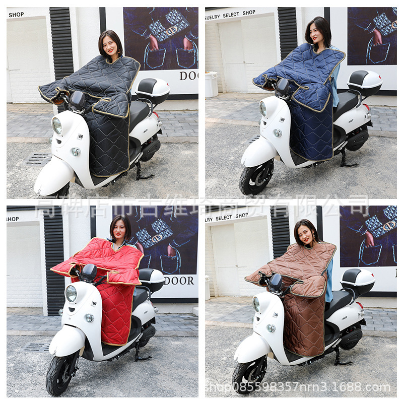 メーカーの卸売り電気自動車の防風は冬にベルベットに厚くなって、バッテリーバイクの防風カバーの防風保温を大きくした|undefined