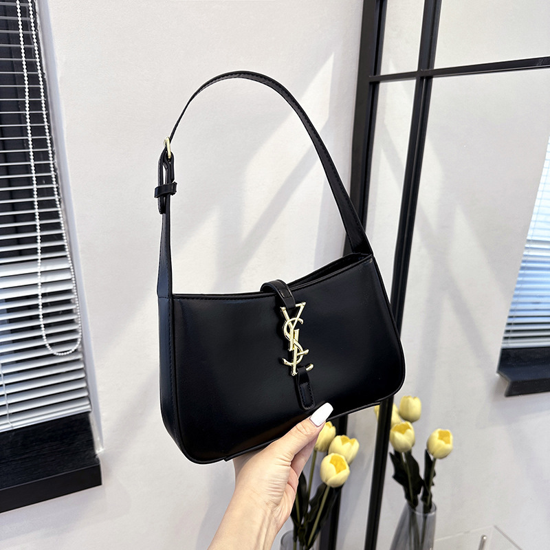 外贸女包新款感时尚腋下包流行百搭单肩包PU leather women's bag|undefined