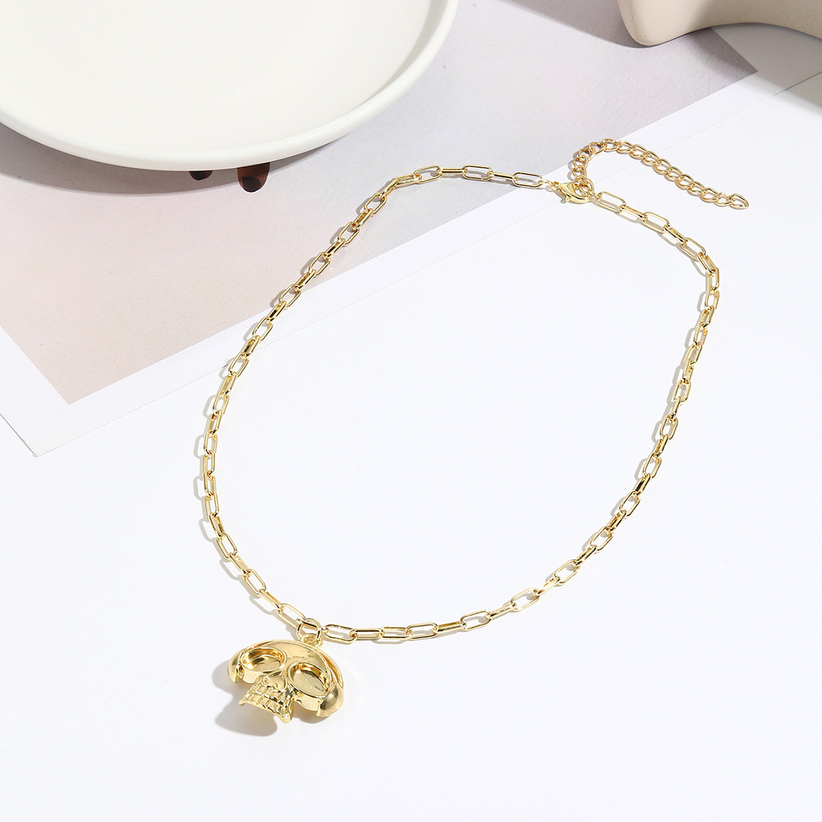 11g Weight Zinc Alloy Pendant Material Pendant Necklace Classification Seed Bead Chain Material 1 Piece Quantity Festival, Street Occasion Zinc alloy Material Halloween Festival Pumpkin, ghost, Skull Pattern Unisex Gender Hip-Hop, Streetwear Style Hip-Hop Streetwear Pumpkin Ghost Skull Zinc Alloy Beaded Necklaces Halloween Wholesale 40