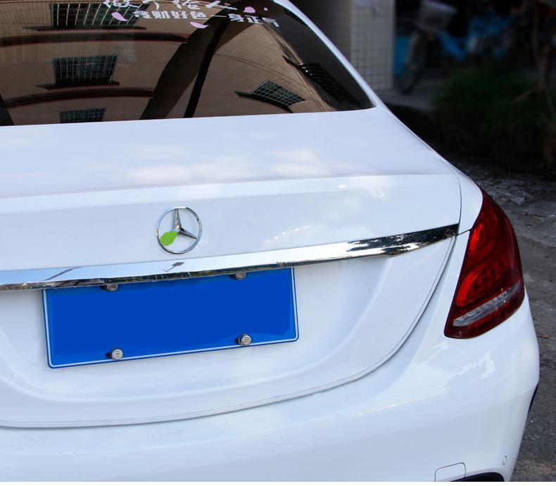 Mercedes-Benz C-Class, E-Class, A-Class, GLC, CLA, GLA – modified rear trunk emblems, rear trunk star emblems, trunk emblems, Mercedes-Benz emblems