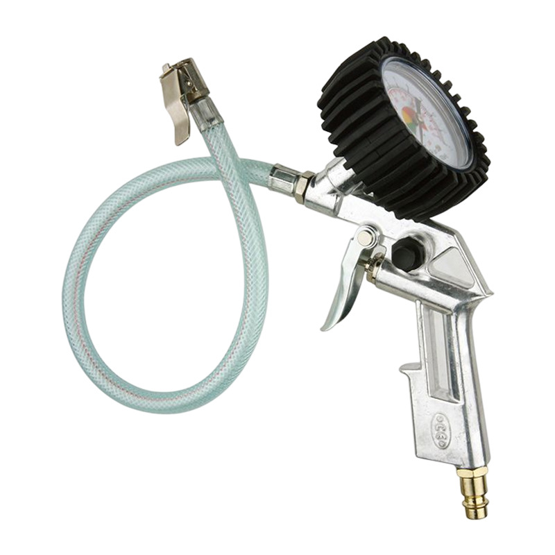 Pistola de presión de neumáticos personalizada manifiesta digital de neumáticos manómetro de neumáticos inflado herramienta de inflado para detectar manómetro de neumáticos manómetro