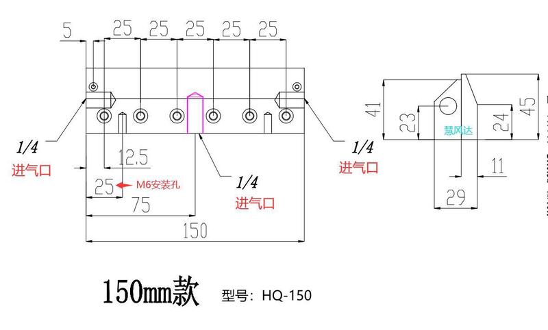 アルミ合金エアナイフ風刀条形エアナイフ圧縮空気高圧吹水吹塵工業ノズルエアコンプレッサ風刀|undefined
