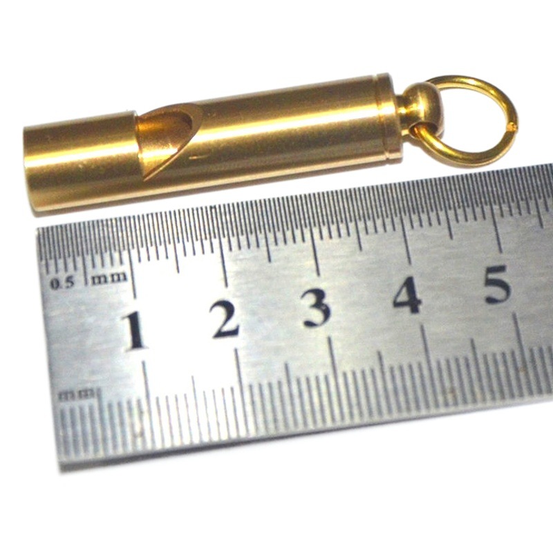 Vintage Copper whistle brass whistle EDC life-saving whistle survival whistle copper whistle outdoor life-saving whistle