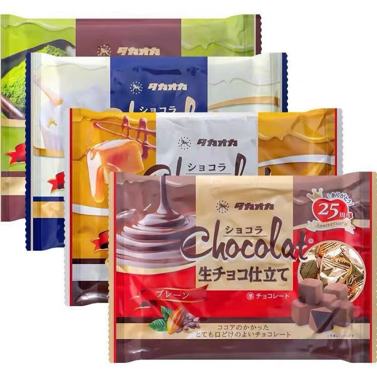 Японский импортированный снек TAKAOKA Takaka Chocolate Takangkang оригинальный карамельный шоколад свадебный сахар шоколад подарок на Новый год