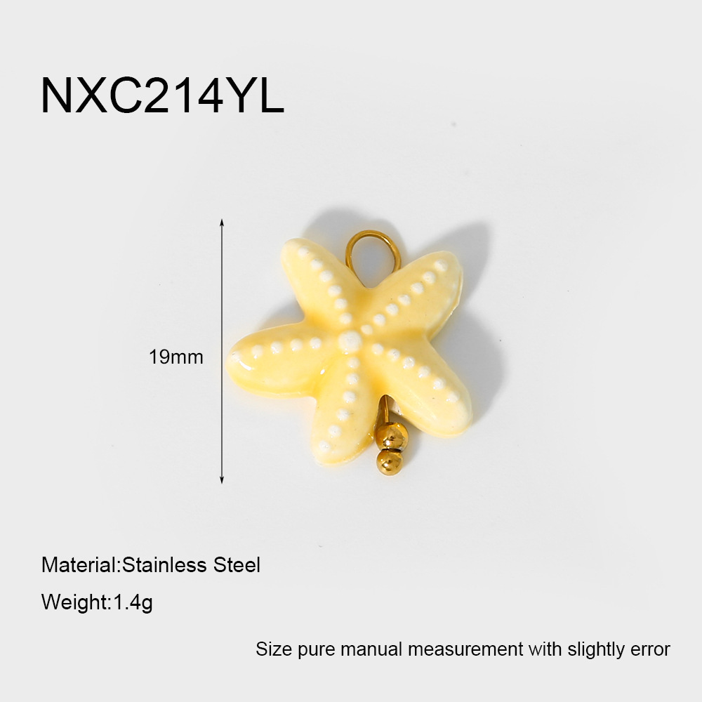 2g Weight 0.03µm-0.05µm Gold Plating Thickness PVD Coated Gold Plating Process Pendant Jewelry Making Type 18K Real Gold Plated Plating Material 1 Piece Quantity ceramics Material Starfish, Dolphin, Fish Pattern Cute, Marine Style Style Irregular Craft 1 Piece Ceramics Starfish Dolphin Fish Polished DIY Ornament Accessories Pendant 2
