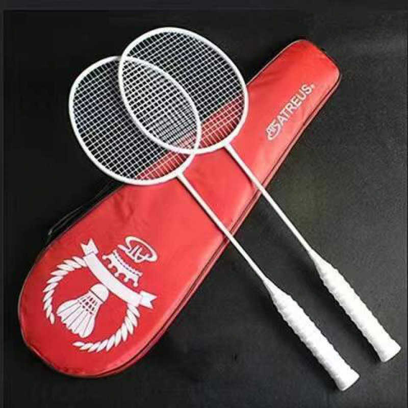 화이트 일체형 라켓 [나일론볼 3개 + 라켓백 + 핸드젤 무료]✦✦