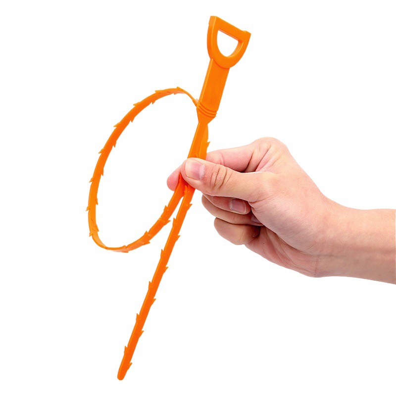 Japonés draga de tubería de alcantarillado limpiador de pelo cara de lavado piscina cepillo de limpieza herramienta de tubería de agua al por mayor