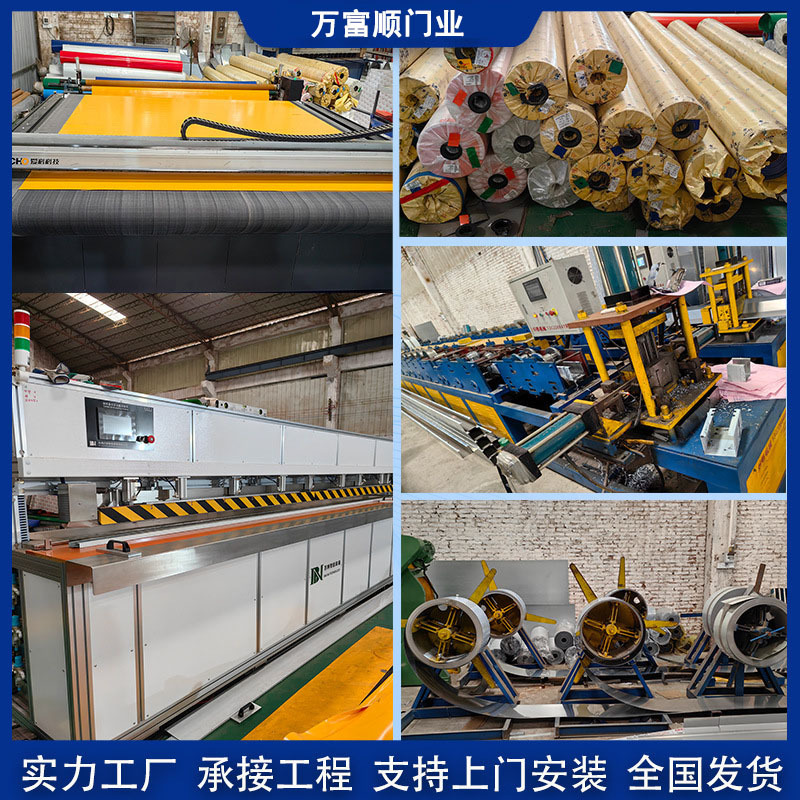 福建省高速ローリングドア工業工場無塵ワークショップ自動誘導昇降電動ローリングドア工場直販|undefined