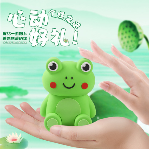 Frog Shaped Bluetooth Speaker Cute Cartoon Mini Portable Bluetooth Speaker Creative Gift Ornament Speaker