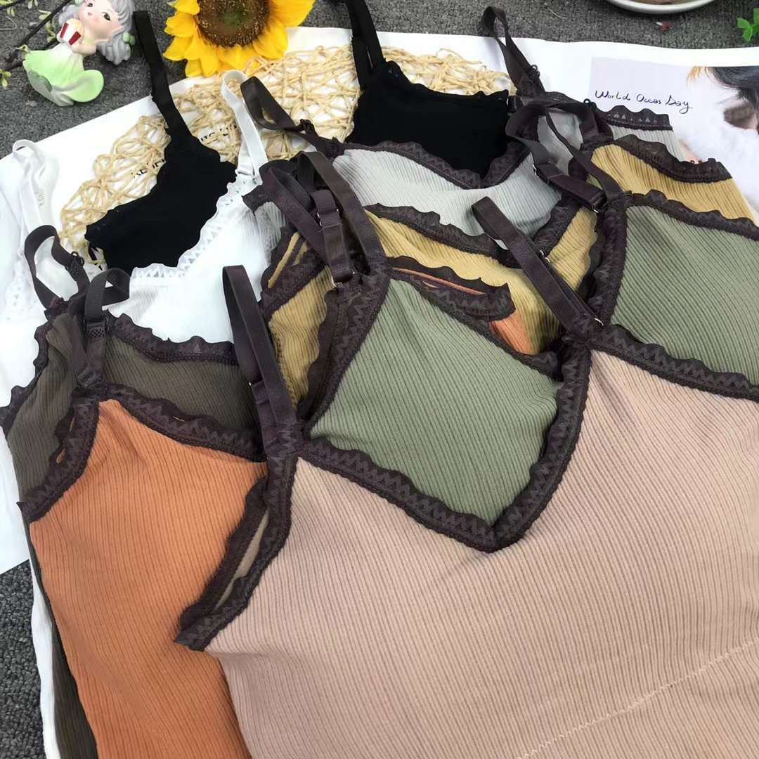 Nueva Seamless alta elástico Sling belleza de las mujeres chaleco inalámbrico yoga sujetador ropa interior deportiva al por mayor
