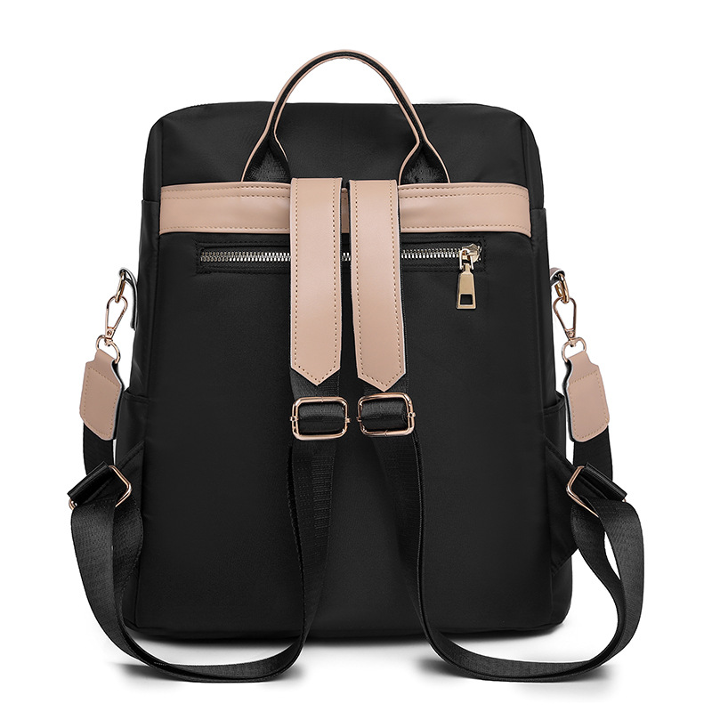 2023 verano nuevo estilo coreano damas tela Oxford mochila moda contraste color literario multifuncional mochila de un solo hombro marea