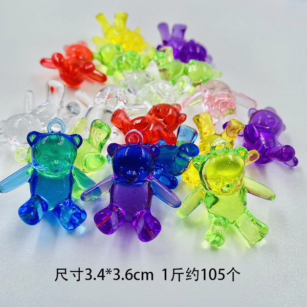 Realistic acrylic transparent ice cubes