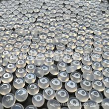 天然冰种6白玛瑙隔片珠垫片diy佛珠长串手链饰品配件白色玉髓散珠