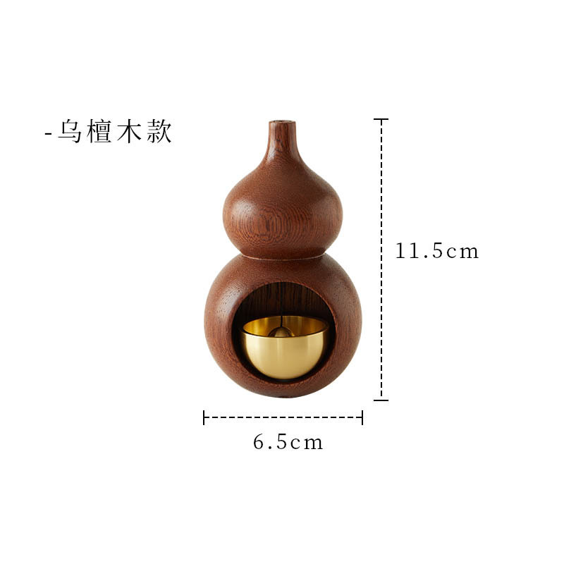 ドーパミンクリエイティブ無垢材風鈴和風シンプルなドアベルドア吸盤ベル純銅ベルショップオープニングリマインダー|undefined