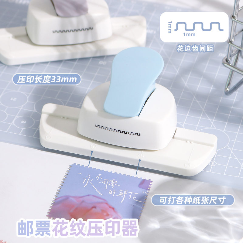 New large-sized stamp embossing tool with toothed edges for children, creative stamp DIY tool for handmade scrapbooking with decorative patterns New large-sized stamp embossing tool with toothed edges for children, creative stamp DIY tool for handmade scrapbooking with decorative patterns