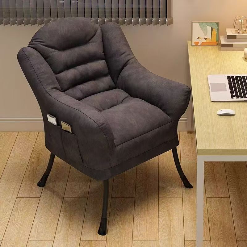 Lazy Sofa Dormitory Single Chair Computer Chair Home Modern Simple Bedroom Girls Makeup Chair Leisure Back Chair