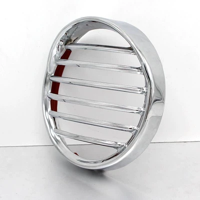 Yadi Guanneng Modern Retro Headlight Cover Metal Electroplated Silver Hollow Plastic Silver Lampshade Decoration Modification Accessories (Other Electric Vehicle Accessories) - modern-lampshade-electroplated-silver-metal