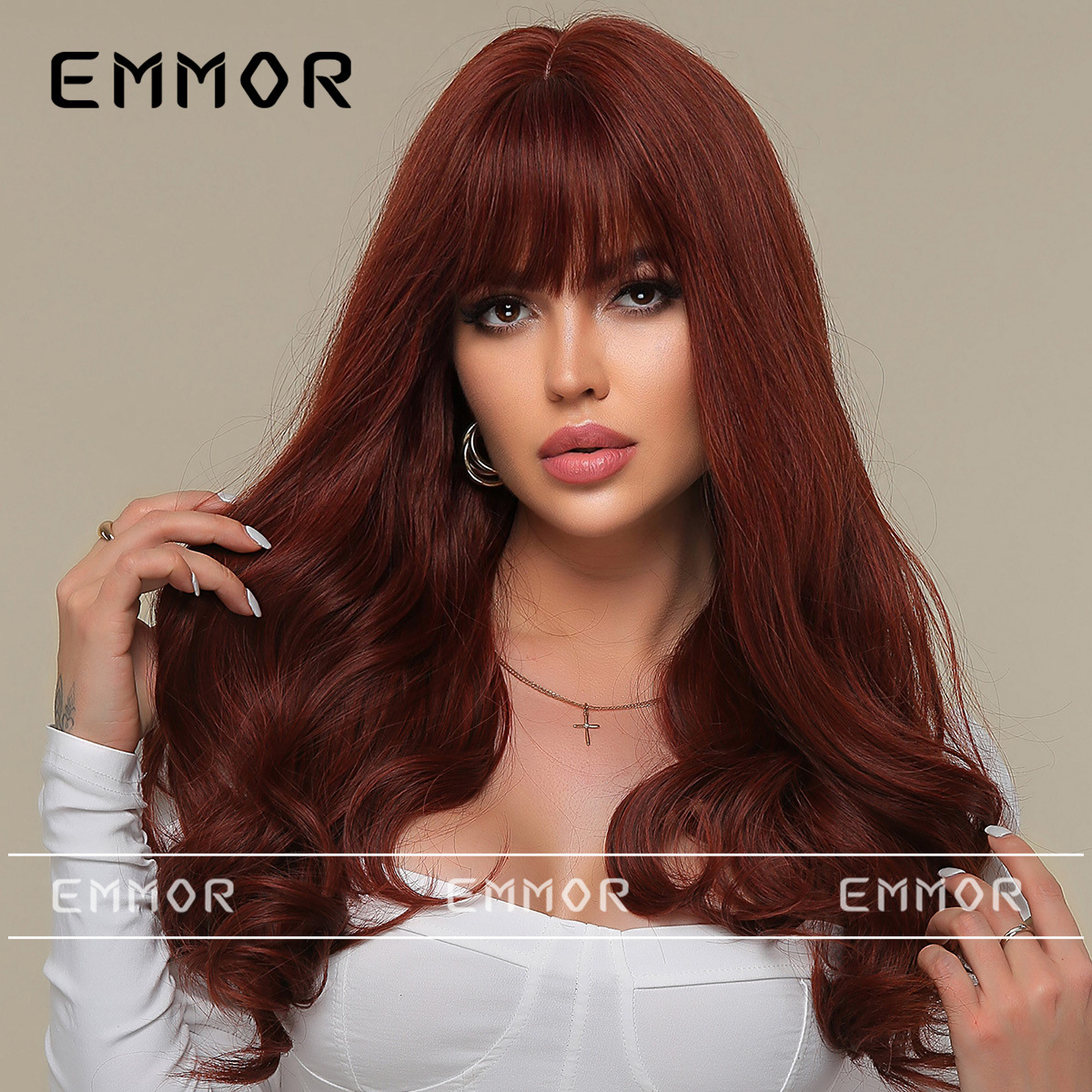 Marrón rojizo (lc8029-1)24 pulgadas