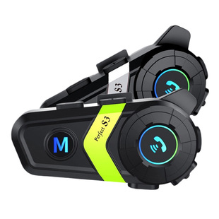 S3 Motorcycle Riding Helmet Headset Supports Ai Voice Control Intelligent Noise Reduction Stereo High Definition Sound Quality