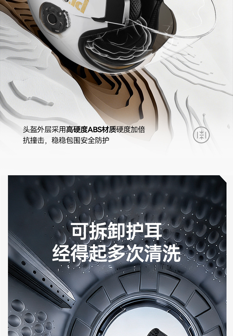 Byb26 New 3C Certified Motorcycle Helmet, Electric Vehicle Helmet, Men's and Women's Helmet, Dual-Mirror, Four-Season Anti-Fog