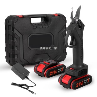 Cross-Border Rechargeable Wireless Lithium Battery Electric Pruning Shears Handheld Garden Electric Scissors Fruit Tree Branches Fruit Branch Shears
