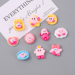 Japanese cartoon figure DIY resin accessories children hair tie accessories water cup sticker phone case cream glue materials