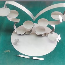 东莞工厂定制金属展示架特色展览支架异形五金展示器材可按要求