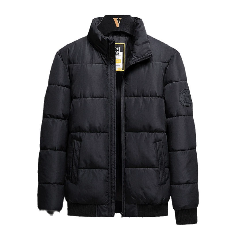 Хлопковая одежда больших размеров Взрывов, мужская куртка, новая осенне-зимняя свободная мужская повседневная куртка с хлопковой подкладкой, Мужская Утепленная куртка с хлопковой подкладкой, мужская одежда