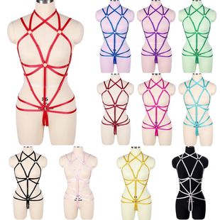 PYSPYS Bar Performance Suit Punk Strap Hanging Belt Sexy suit y2k Garter Belt Elastic Adjustable