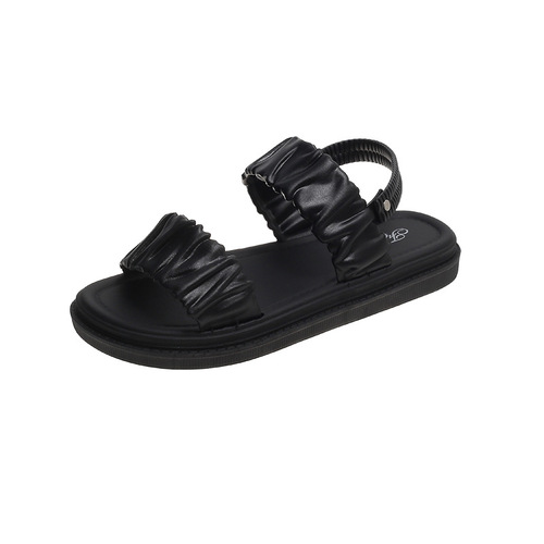 Women's new summer sandals, non-slip flip-flops, fashionable and versatile Internet celebrity platform shoes, outer wear beach shoes