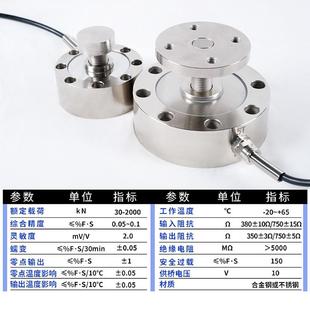 J8 Load Cell Pressure Pull 010 Force Sensor Spoke Ton Weight Large Pull Pressure Head High G3