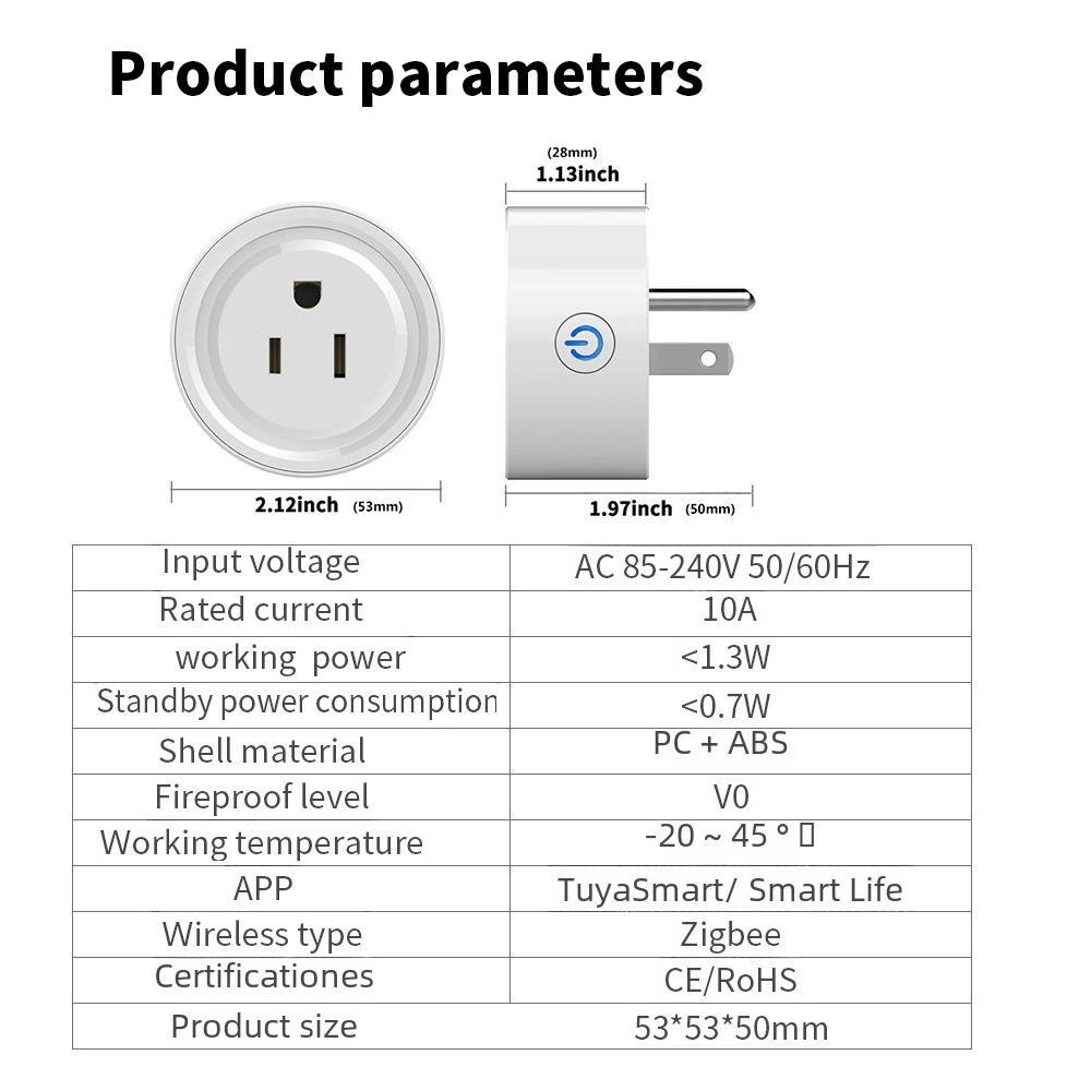 Graffiti Smart sockets American graffiti ZigBee mobile phone app controls Alexa voice control without USB