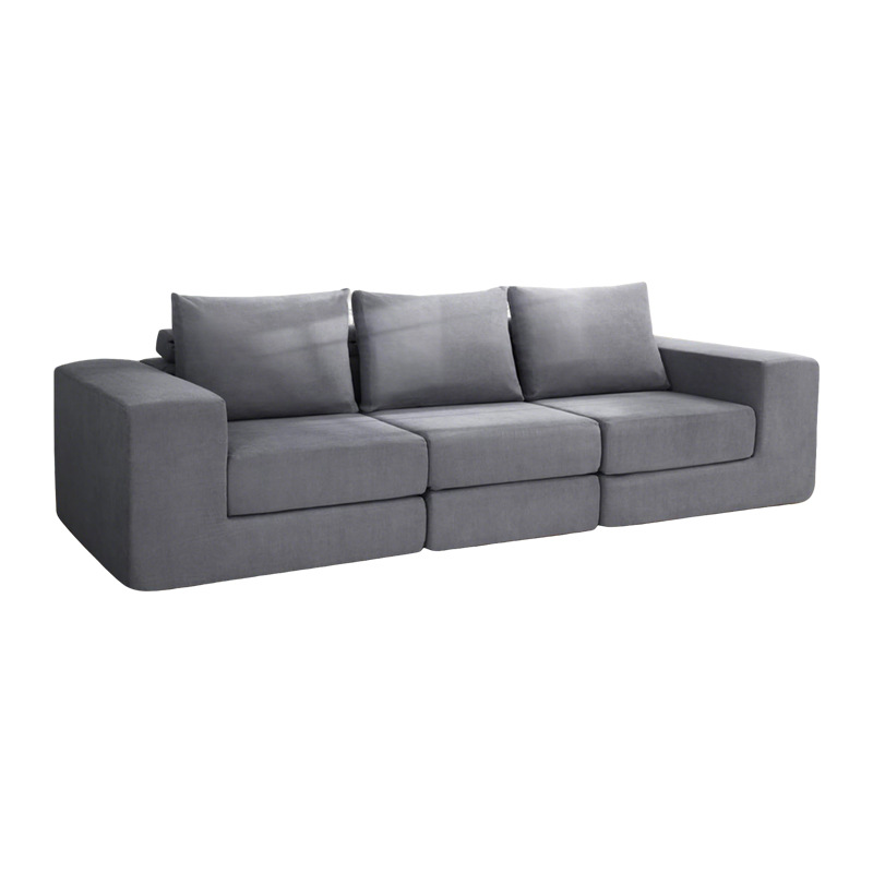 Transfronterizos sin marco modular sofá nubes sofá L-type 3m sofá cama variable suelo sofá esponja de compresión