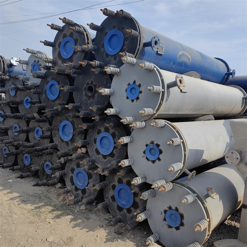 二手工业内循环式冷却器 80平方列管式冷凝器 二手工业冷凝器