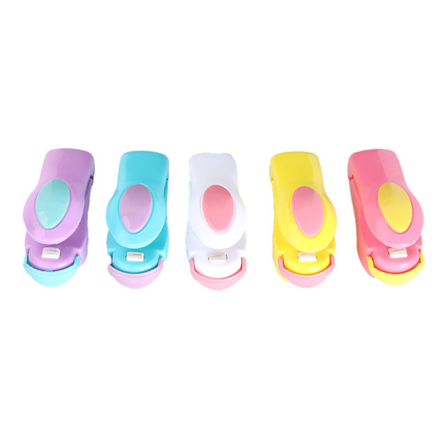Household portable mini plastic bag sealing machine snacks small hand pressure heat sealing machine plastic sealing machine sealing clip wholesale