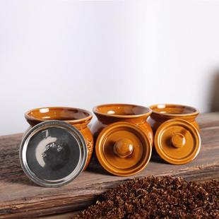 Crock Pot Stewed Soup Small Crock Pot Ceramic Lidded Water-Proof Stew Pot Stew Pot Hotel Bird's Nest Commercial Shaxian Snack for One Person