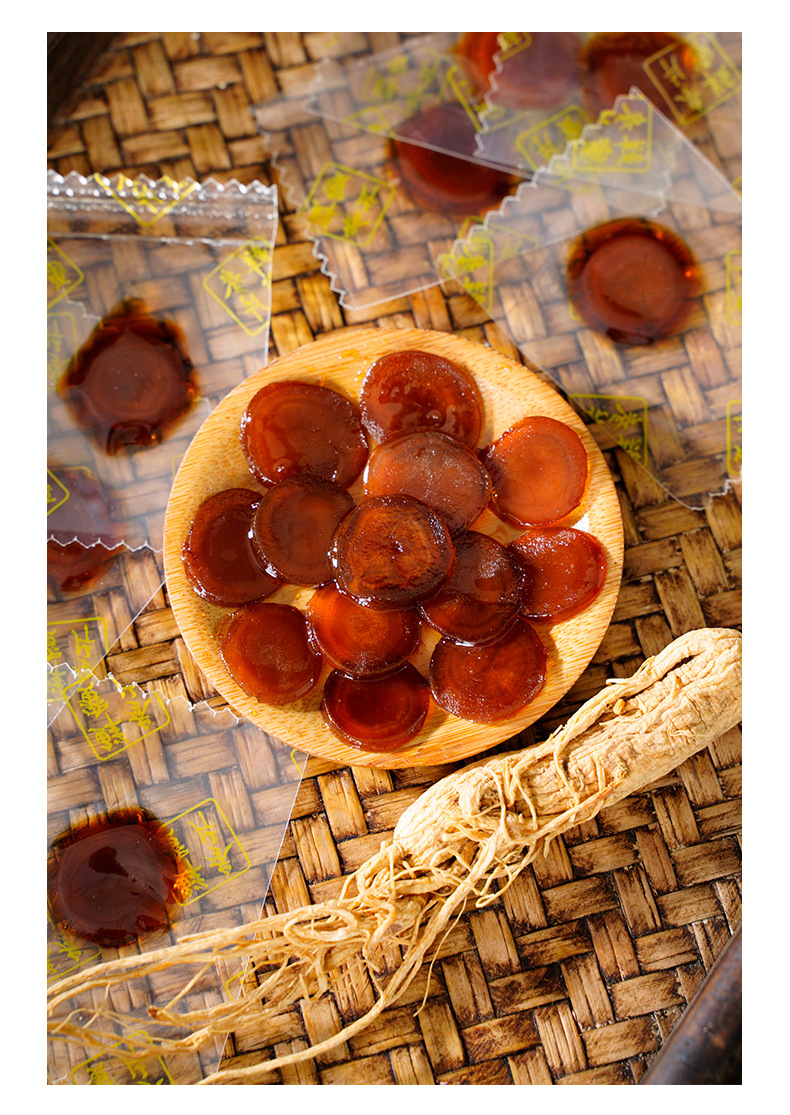 Fresh Ginseng Honey Slices Ready to Eat 100g Changbai Mountain Jilin Specialty in use
