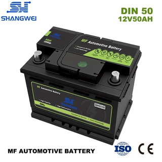 欧标DIN50-MF免维护汽车电池12V50ah德系车专用启动电瓶稳定可靠