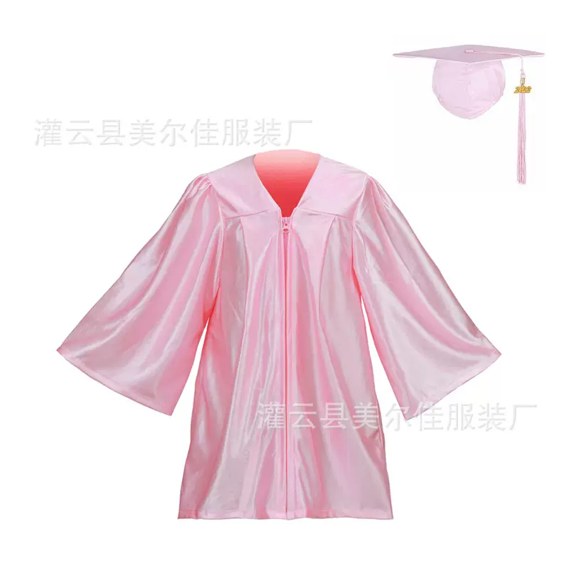 出口国外专业学位服博士 学士硕士服 儿童毕业礼服跨境针织款套装