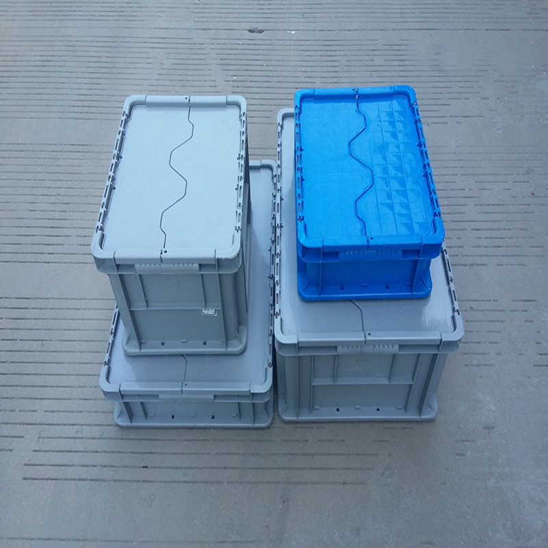 32148 43148翻盖物流箱 46148 4328蓝色加厚翻盖物流箱4628带盖