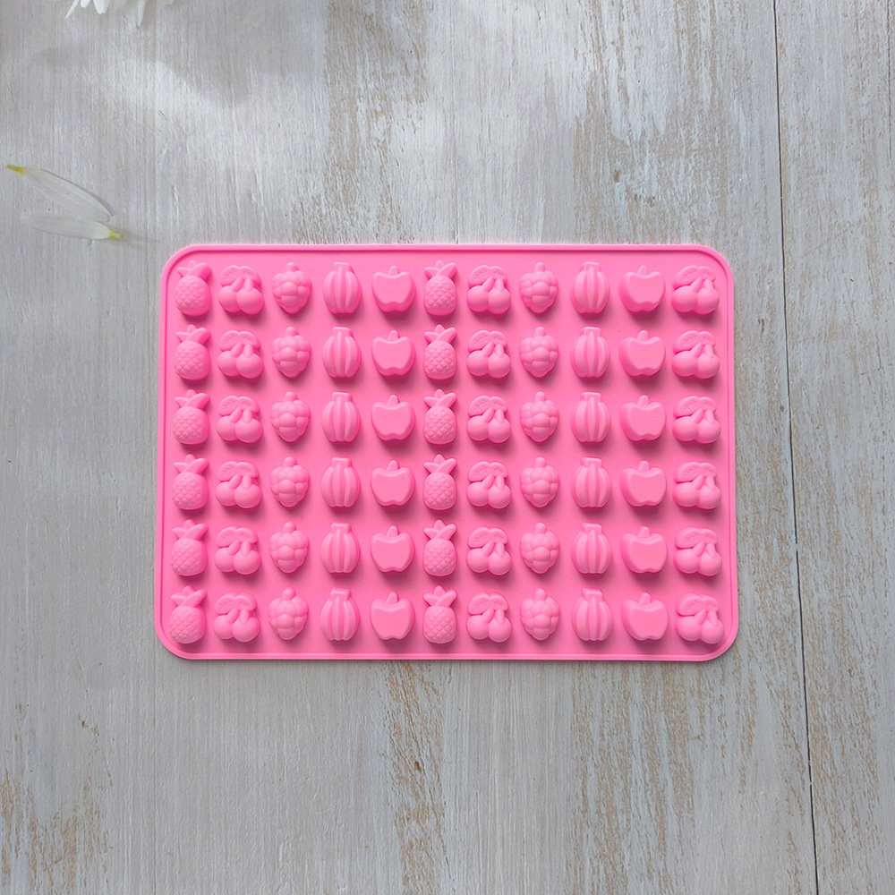 66 Fruit Pineapple 329 chocolate molde de silicona adecuado para molde de dulces molde de horneado de galletas DIY