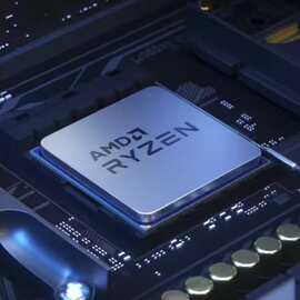 适用R7 5700G处理器台式机8核16线程核显65W AM4接口散片CPU