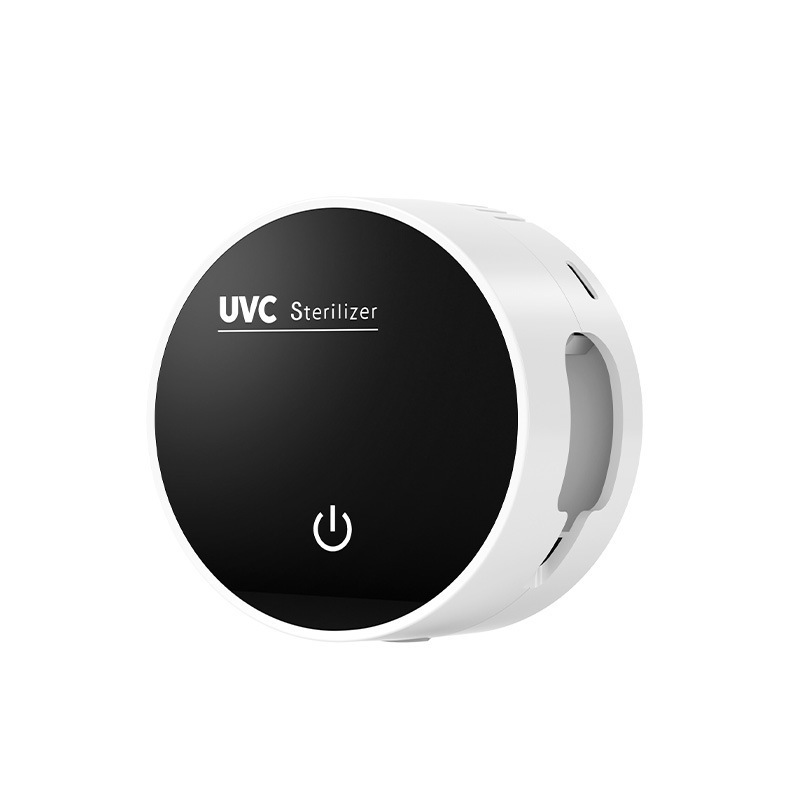 家用牙刷架小型智能消毒器圆形USB电动牙刷杀菌机置物架牙具|undefined