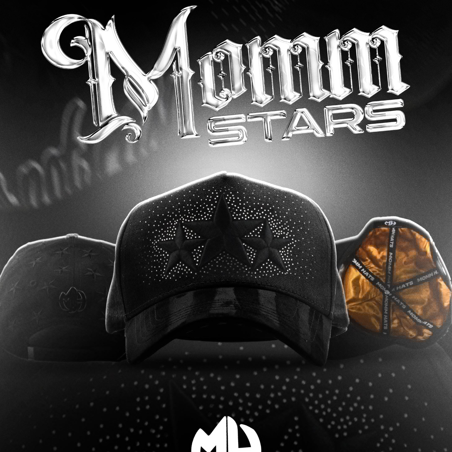 Nuevo Meike Duo Dandy bordado ajustable gorra de boca de pato borde curvo gorra de béisbol con diamantes barba tío