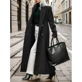 O 81493 Long blazer collar wool coat �L�����b�Ië�ش��W��