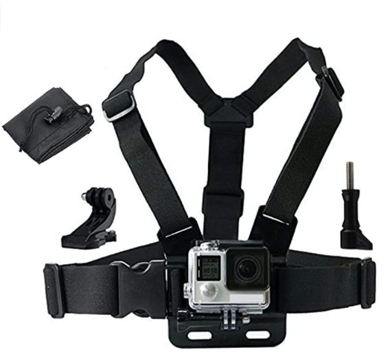 Dajiang gopro12 deportes Cámara pecho Correa teléfono móvil Vivo tiro pecho soporte fijo montar accesorios de tiro