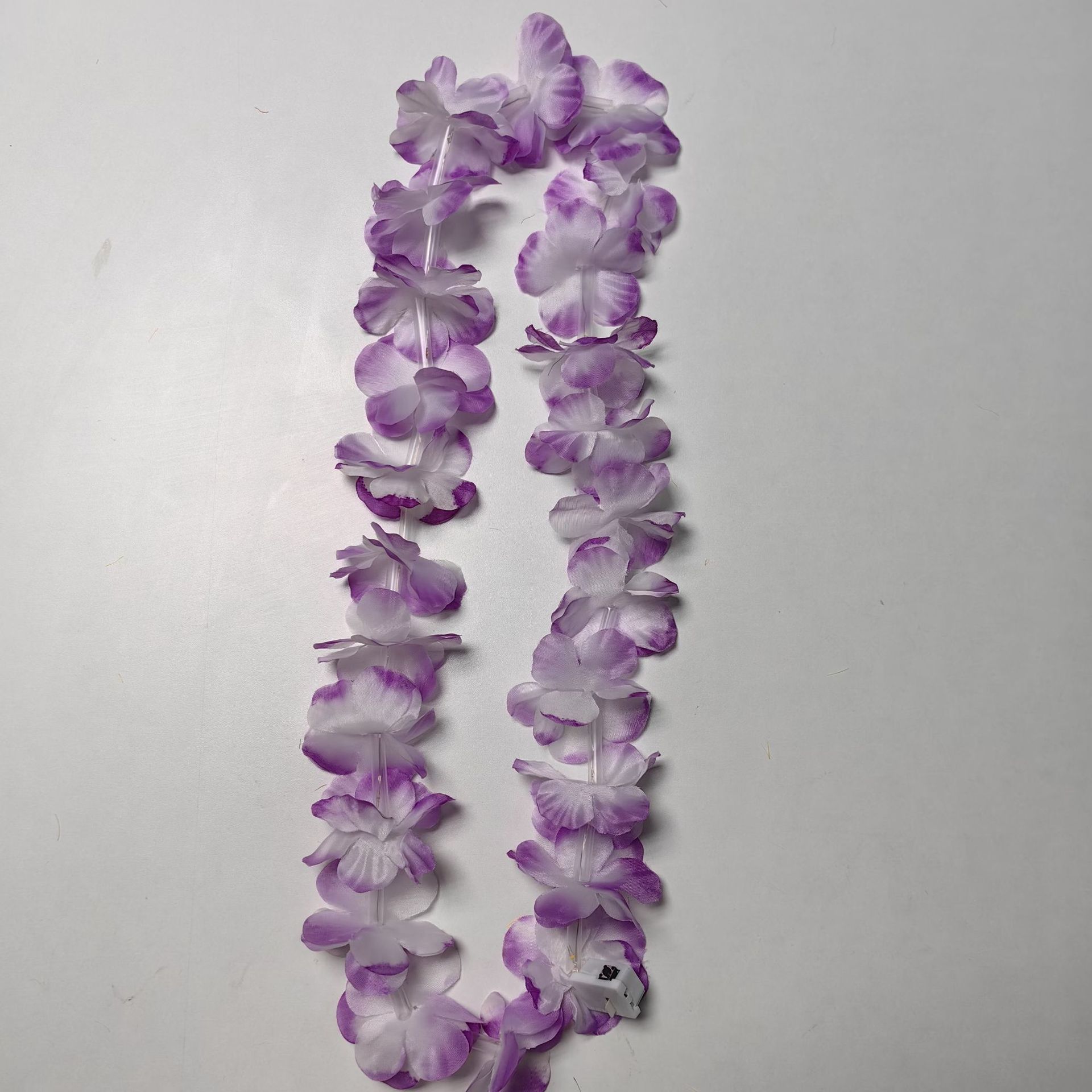 Fiesta festiva atmósfera decoración diseño de luces LED color guirlanda pétalos de diámetro 6.5 cm 10 luces 24 flores