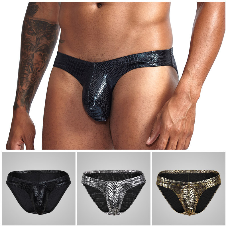 AliExpress wish pinky senson Low Waist Polyester Snake Fabric Large Pocket U-Convex Men's Briefs AliExpress wish pinky senson Low Waist Polyester Snake Fabric Large Pocket U-Convex Men's Briefs