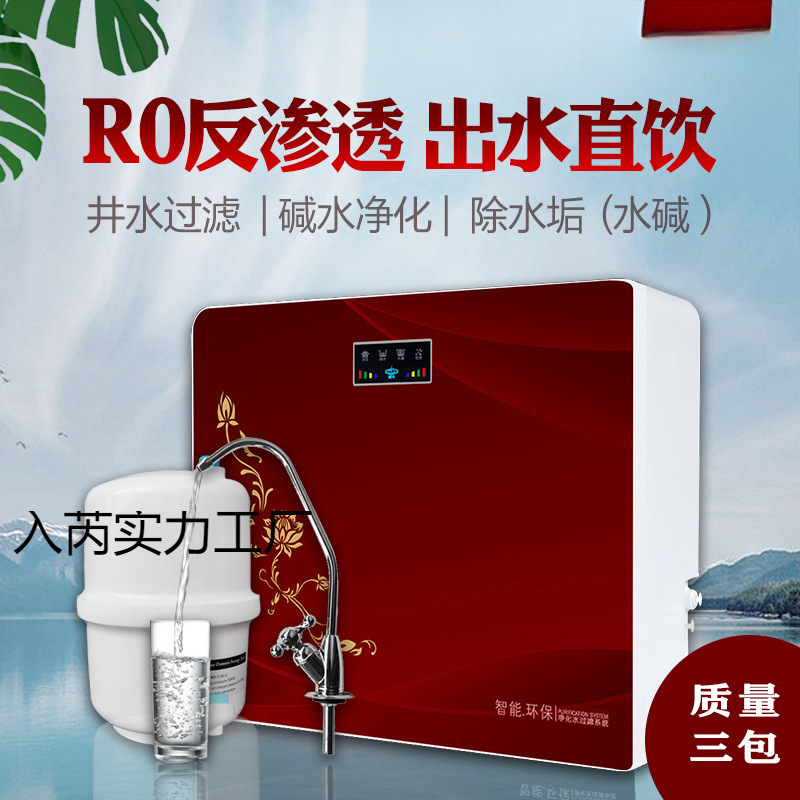 Water Purifier for Home Direct Drinking with Barrel Tap Water Ro Pure Water Machine Descaling and Deodorizing Well Water Micro Self-Priming Intelligent